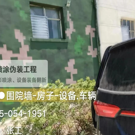 济宁数码迷彩漆施工